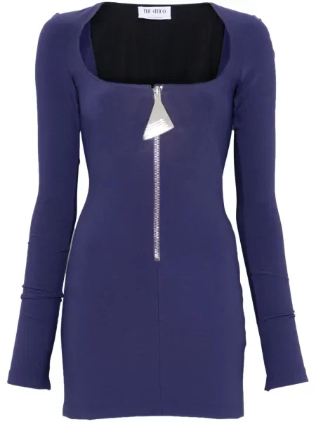 Rochie mini The Attico de costum albastru