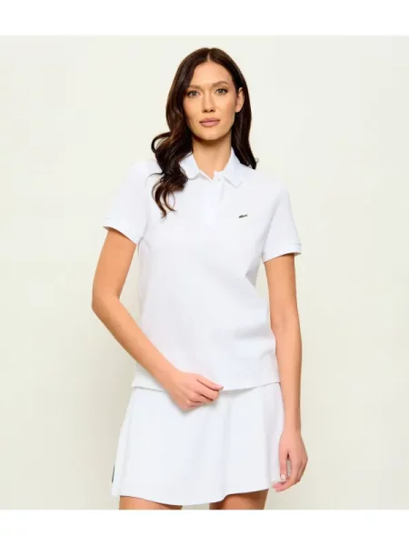LACOSTE Tricou alb