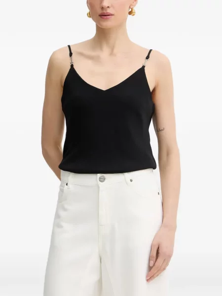 Top Guess cu autograf negru