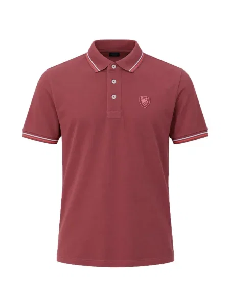Tricou polo Blauer cu autograf roșu