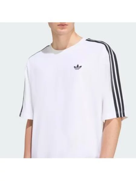 Adidas Majica adicolor Oversize bela