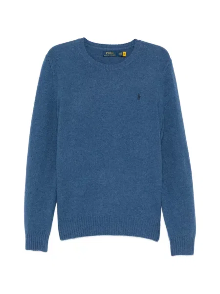 Sandale Polo Ralph Lauren cu autograf albastru