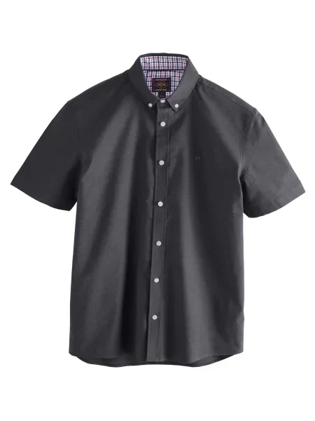 Next Cămașă metalic gri