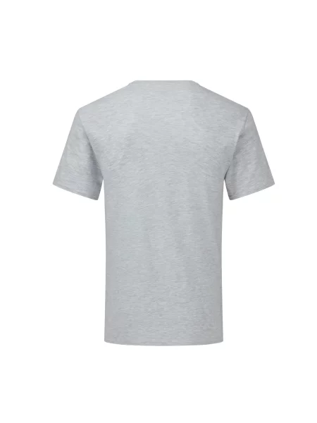 Koszulka Iconic Heather V Neck szara