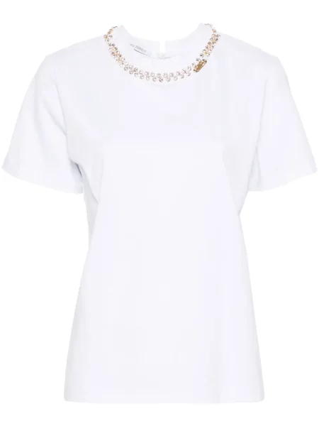 Tricou Alberta Ferretti alb