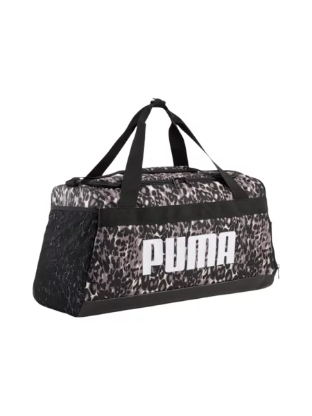 PUMA MaÅ‚a torba sportowa Challenger z nadrukiem na caÅ‚ej powierzchni 35 l Akcesoria BeÅ¼owy OSFA szara