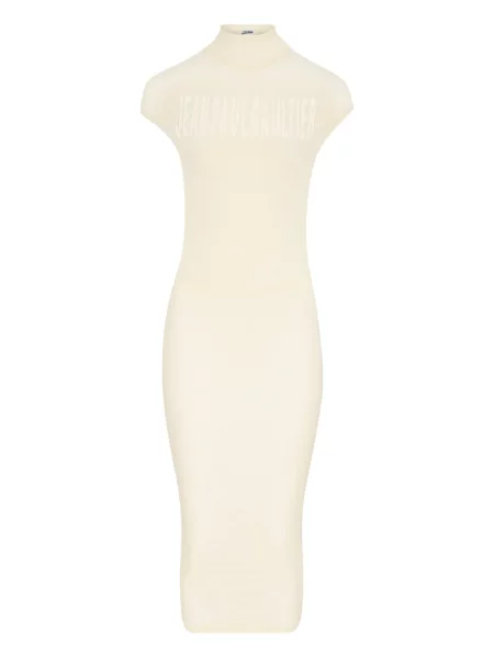 Sukienka midi Jean Paul Gaultier do kolan garniturowa