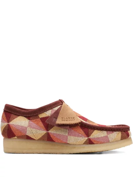 Pantofi loafer Clarks Originals roșu