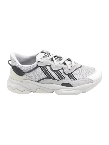 Sneakersy Adidas skórzane szare