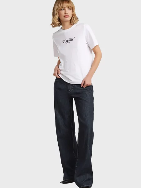 Футболка G-star Raw біла