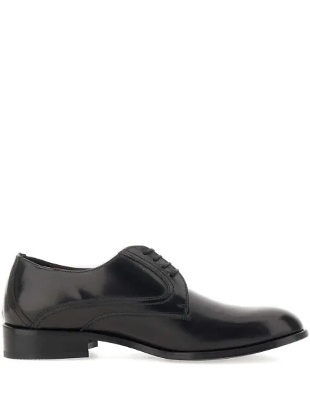Pantofi derby Duca Heritage din piele negru