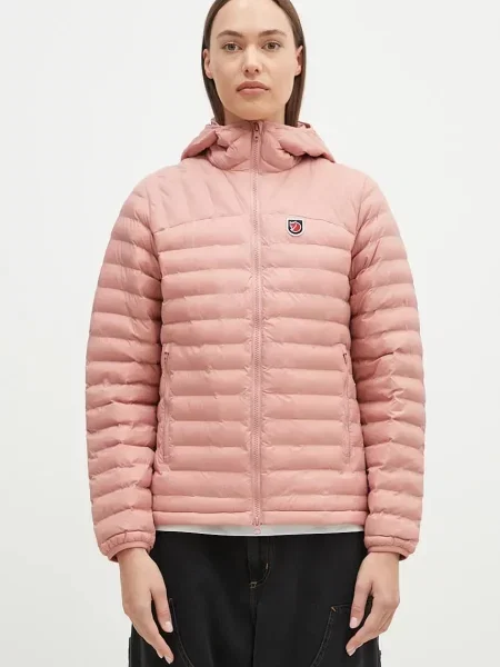 Куртка Fjallraven Expedition Latt Hoodie W перехідна рожевий