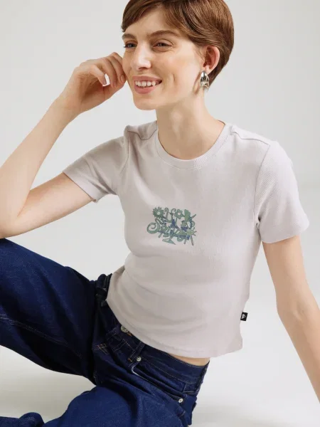 QUIKSILVER Tricou SUNDAY safir / stuf verde