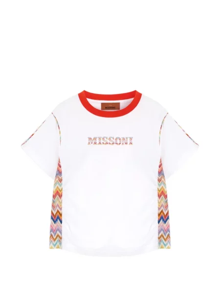 Dětské tričko Missoni bílé