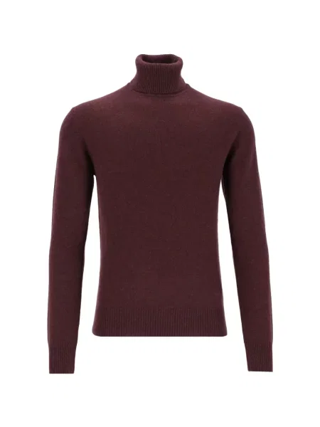 Pulover Emporio Armani din cașmir maro
