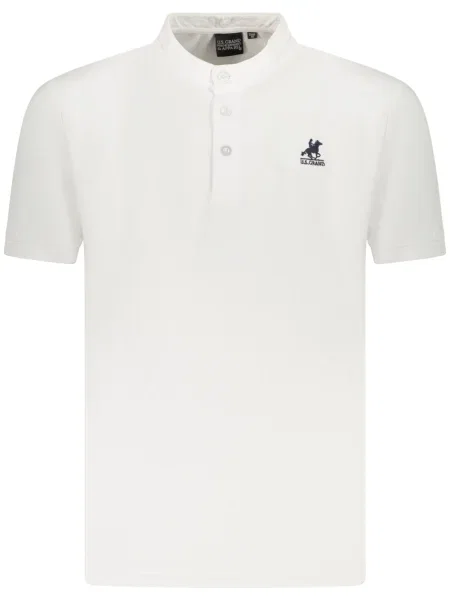 Polo U.s. Grand Polo cu mâneci scurte alb