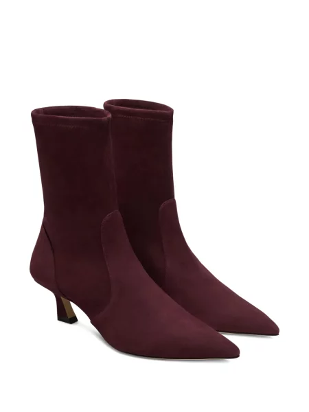 Cizme scurte Stuart Weitzman roșu