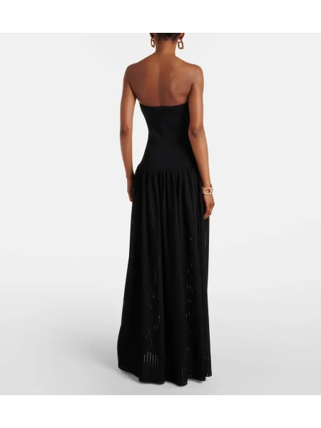 Rochie Self-portrait tricotate negru