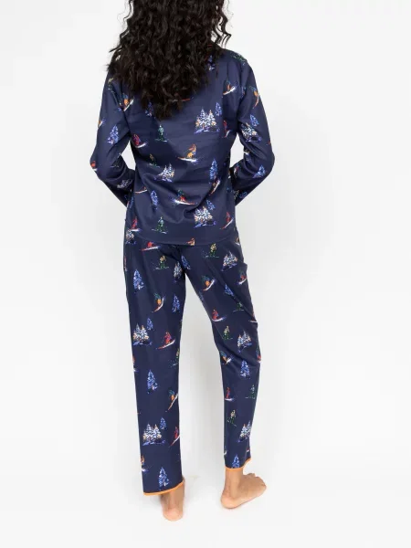Піжама CYBERJAMMIES Alpes бавовна/модал синій