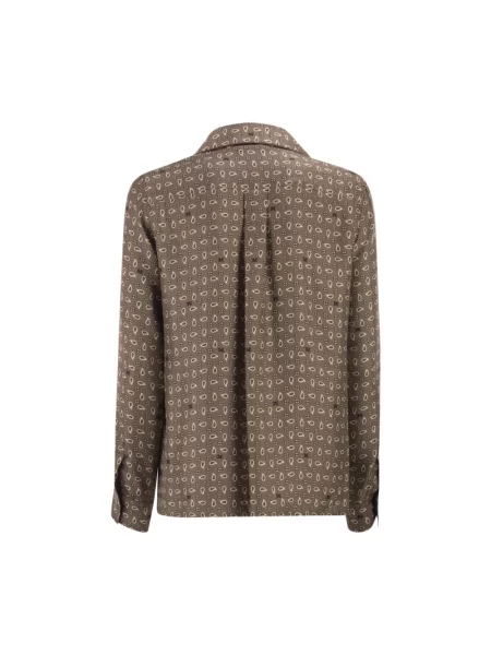 Max Mara Bluzki i koszule Kobieta M Mxmdisco Shirt brązowy