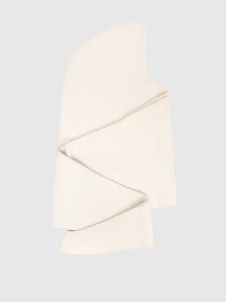 Шарф-капюшон з кашеміру Babe Pay Pls білий