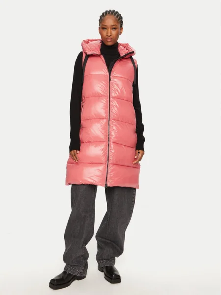 Save The Duck Жилетка за костюм розов