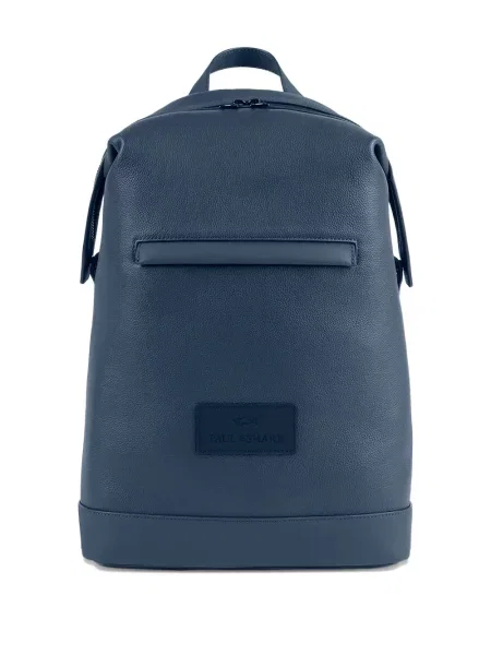 Rucsac Paul & Shark din piele albastru