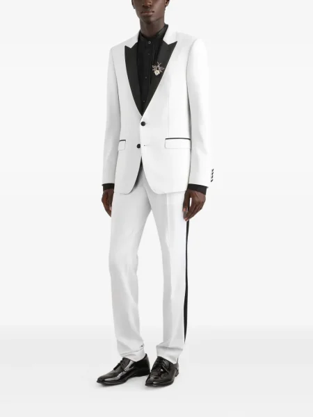 Cămașă Dolce & Gabbana plisată negru