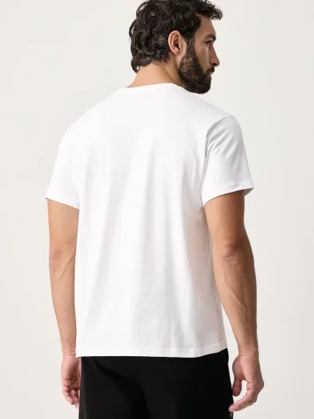 Alpha Industries T-shirt Airborn Ops biała