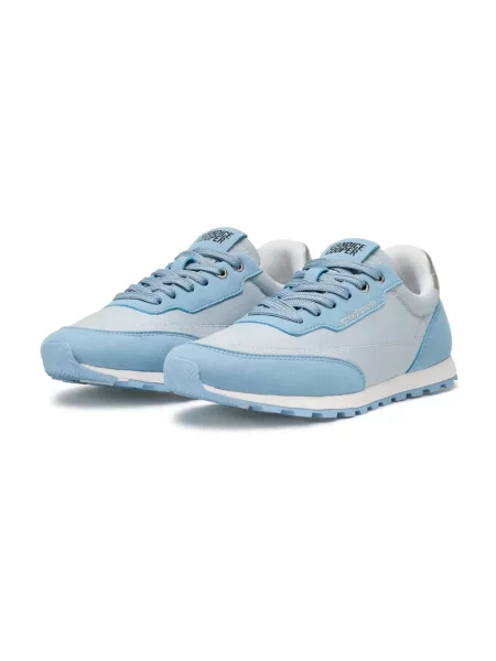 Sneakersy Candice Cooper zamszowe niebieskie