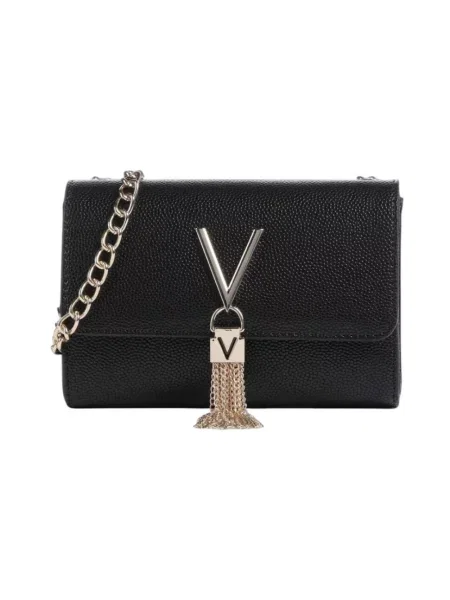 Torebka Valentino skórzana biznesowa czarna
