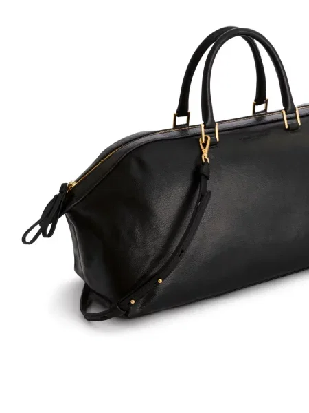Geantă Alberta Ferretti din piele negru