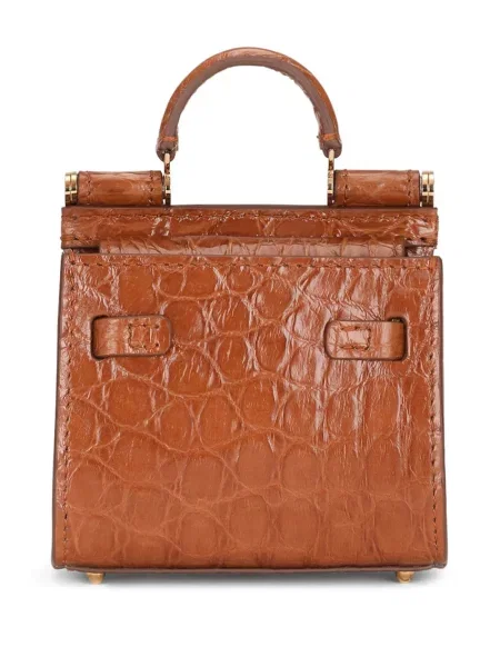 Mini kabelka Dolce & Gabbana hnědá
