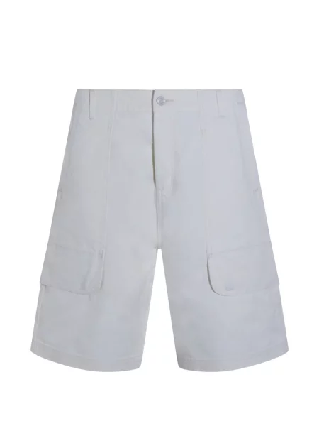 Plátěné šortky cargo Arte Antwerp bílé