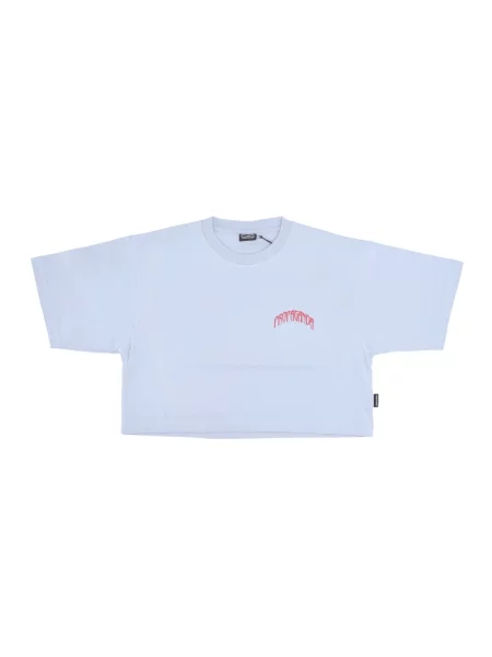 Koszulka Propaganda o krotszym kroju niebieska