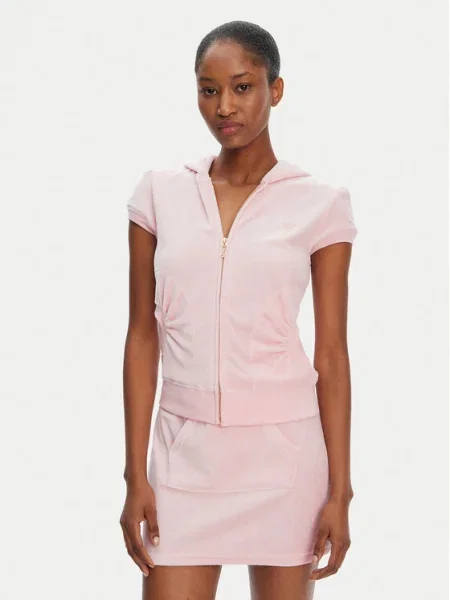 Juicy Couture Mikina Heritage ružová