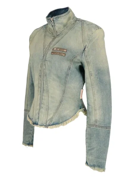 Geacă de blugi Off-white alb