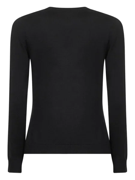 Pulover Blanca Vita cu decolteu rotund negru