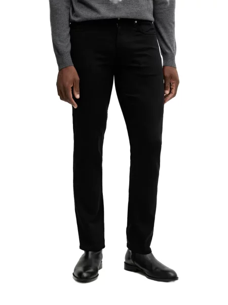 Blugi Guess cu autograf negru