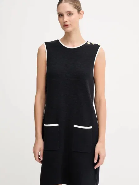 Barbour rochie din COLLEEN marin mini drept albastru