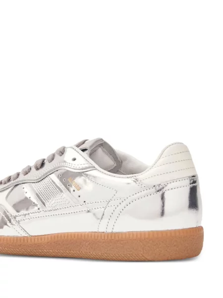 Sneakerși Alohas din piele gri