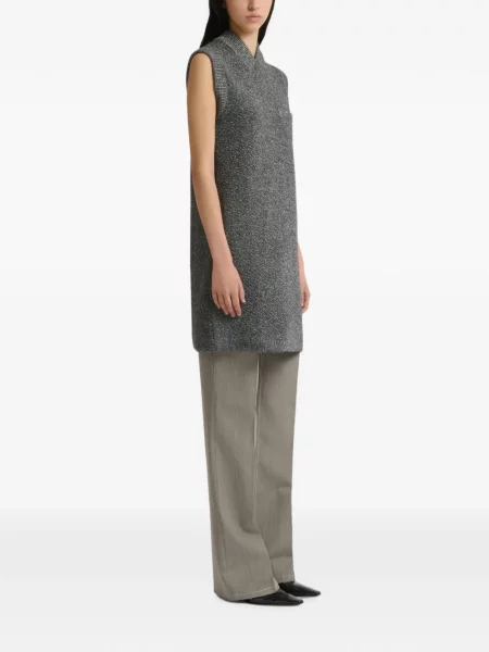 Rochie mini Marni de lână gri