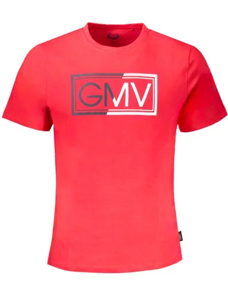 Tricou Gian Marco Venturi scurt roșu