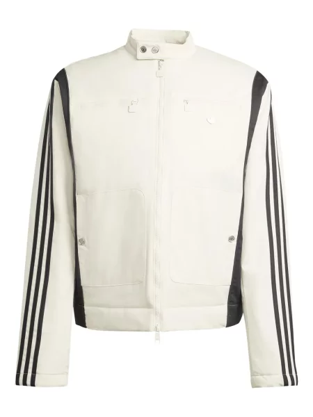 Pantaloni Adidas cu autograf alb