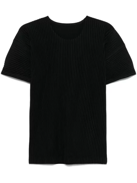 Tričko Homme Plissé Issey Miyake černé