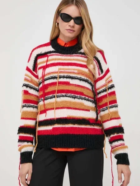 Patrizia Pepe pulover din amestec de lana