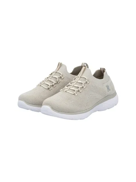 Slip on tenisky Rieker béžová