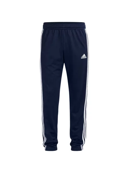 Pantaloni Champion cu dungi alergare albastru