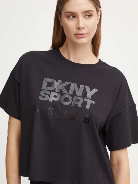 Тениска Dkny черно