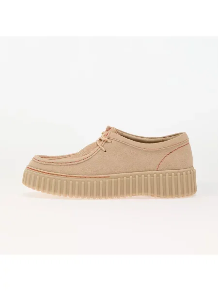 Sneakersy Clarks Originals zamszowe beżowe